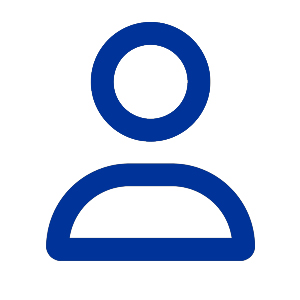 Ikona z zarysem człowieka