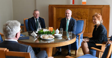 To ostatnia wizyta Gerarda Keowna w roli ambasadora Irlandii w Poznaniu