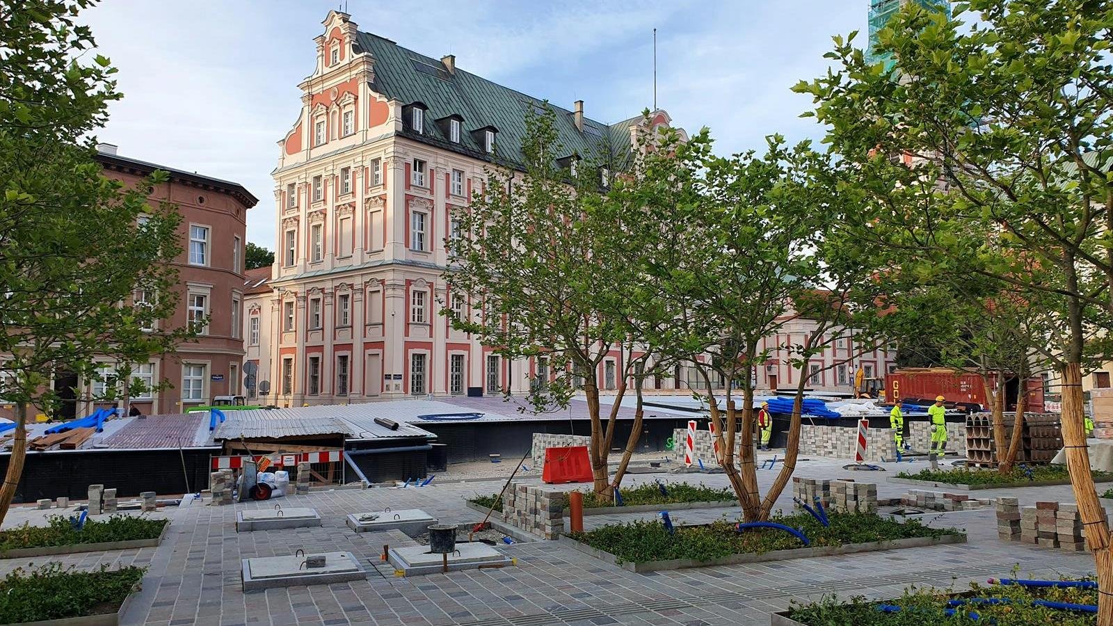 Plac Kolegiacki gotowy w ciągu kilku miesięcy