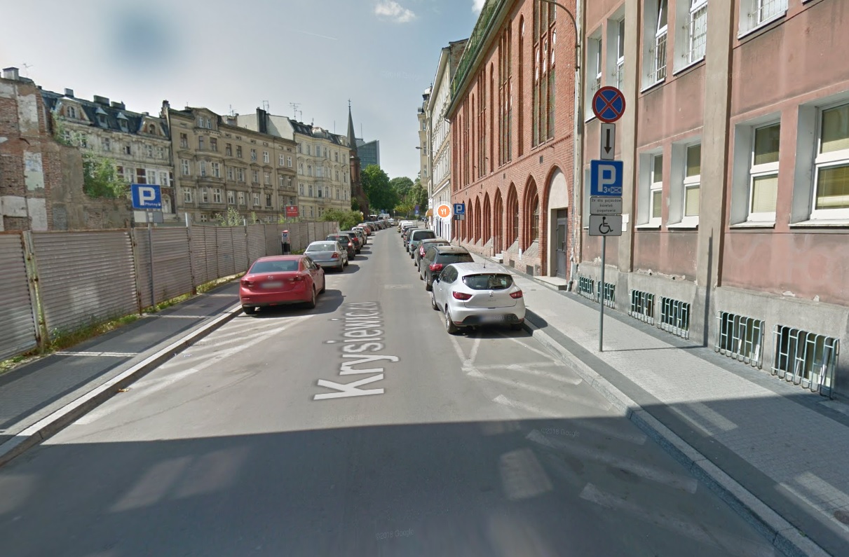 Ul. Krysiewicza (photo: Google Street View) - grafika artykułu