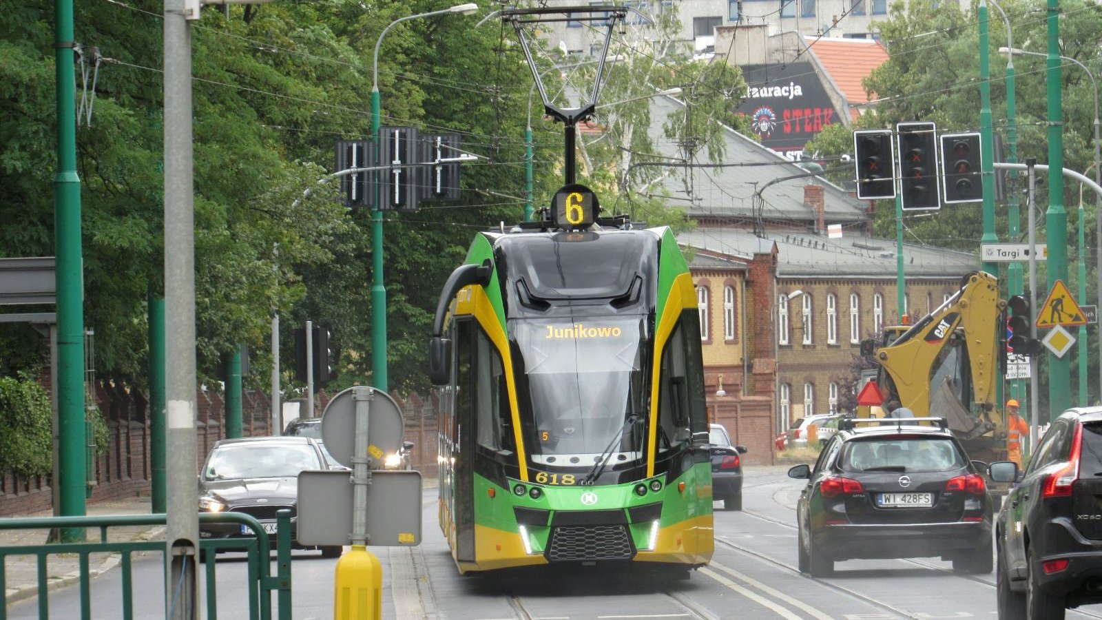 Tramwaj linii nr 6 na ul. Grunwaldzkiej - grafika artykułu