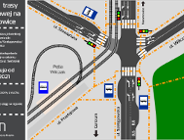 Ul. Naramowicka między Wilczakiem a Włodarską przejezdna w obu kierunkach - AKTUALIZACJA