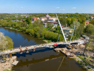 Zbliża się otwarcie kładki w Owińskach