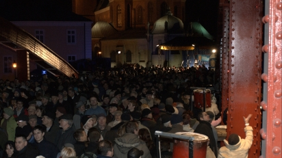 Otwarcie mostu biskupa Jordana