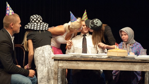 Przedstawienie pt."Urodziny" Fot. Loża Patronów Teatru