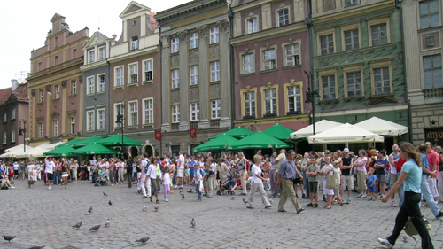 wschodnia pierzeja rynku