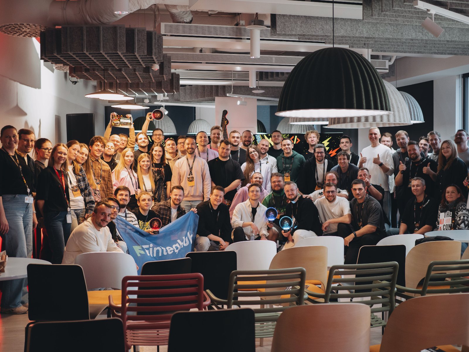 the participants of the SOFTSWISS IT Hackathon