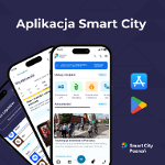 Grafika przedstawia screen z aplikacji Smart City Poznań