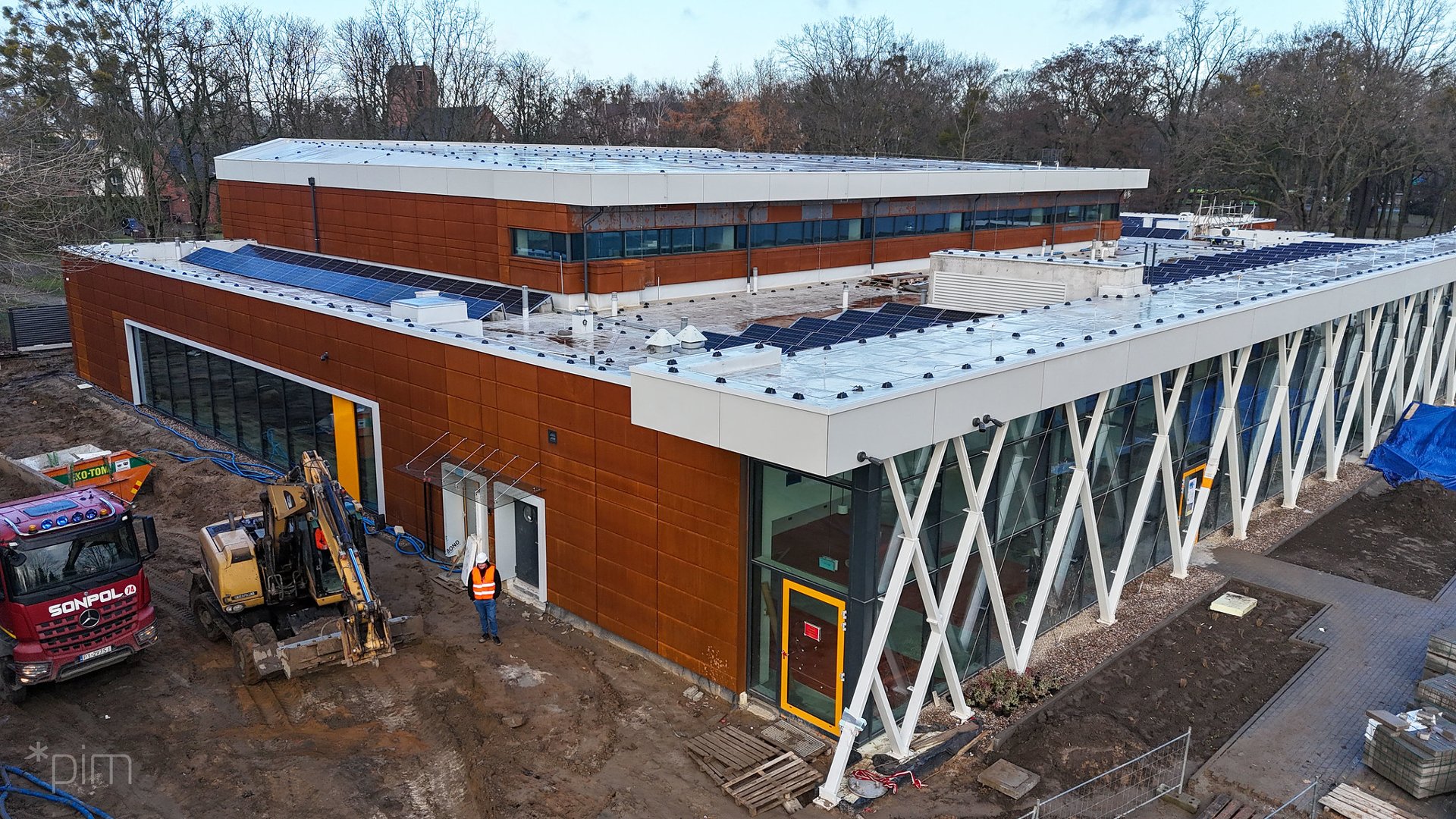 Budynek pływalni przy ul. Taborowej