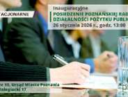 Inauguracyjne posiedzenie Poznańskiej Rady Działalności Pożytku Publicznego VIII Kadencji, 26 stycznia 2026 r.