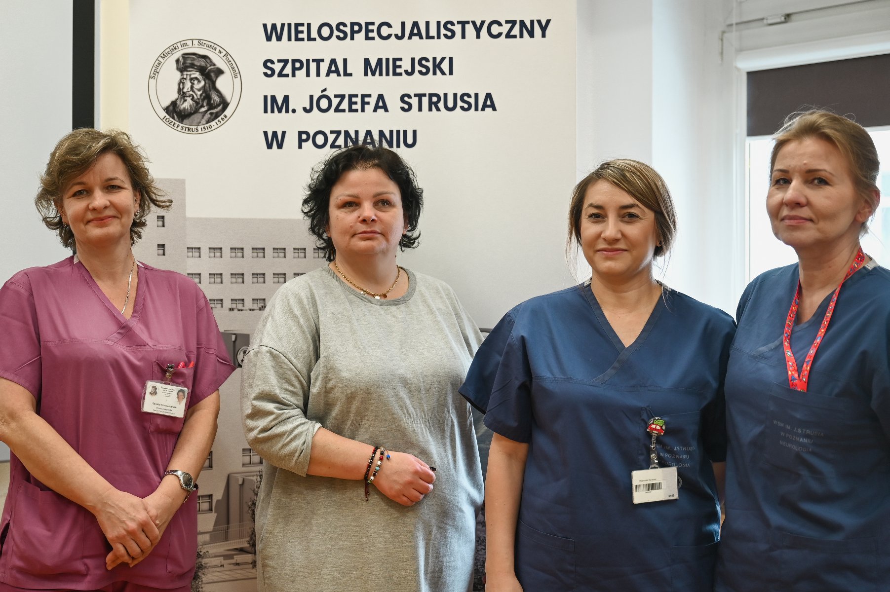 Na zdjęciu szpital im. J. Strusia widziany z lotu ptaka