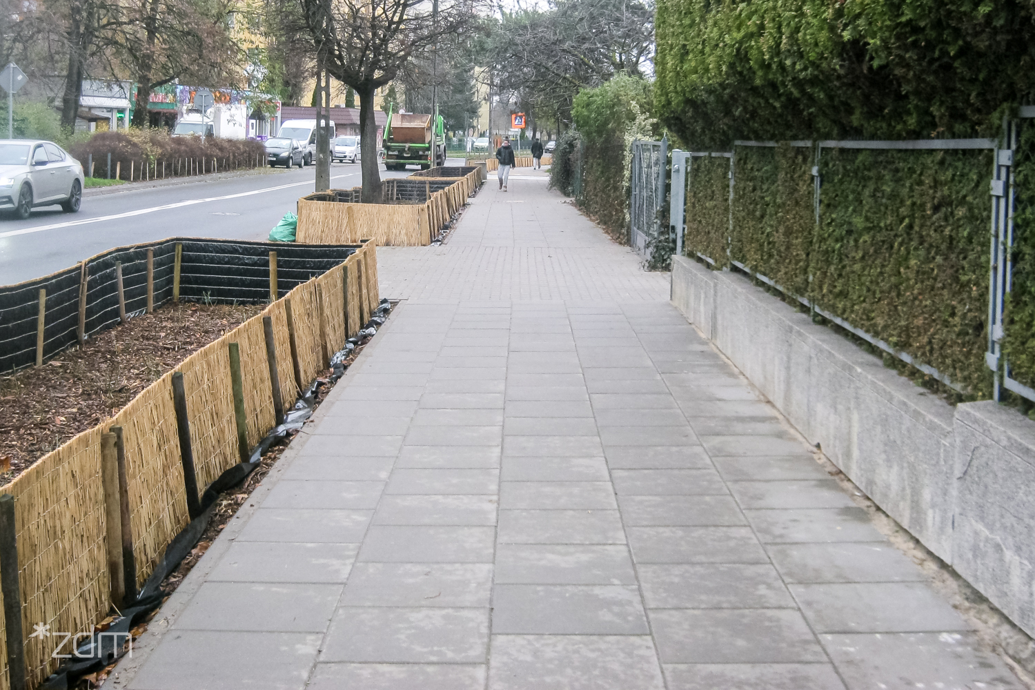 Nowy chodnik przy ul. Palacza