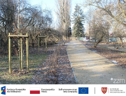 Nowy skwer przy Wiatracznej