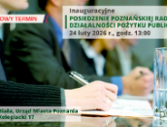 [NOWY TERMIN] Posiedzenie Poznańskiej Rady Działalności Pożytku Publicznego VIII Kadencji - 24 lutego 2026