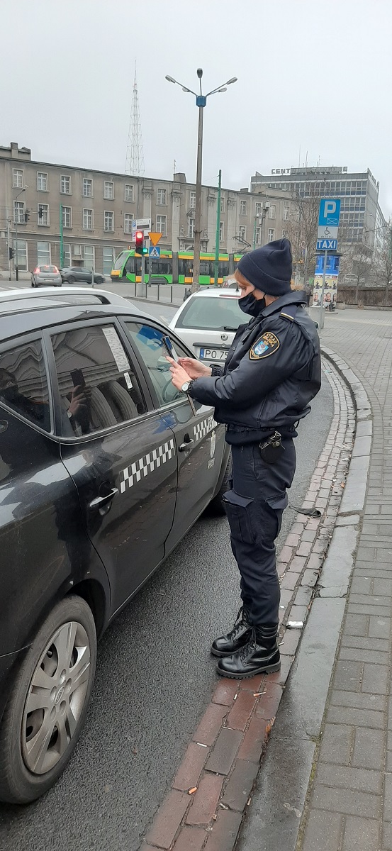 Kontrole taksówek na postojach - grafika artykułu