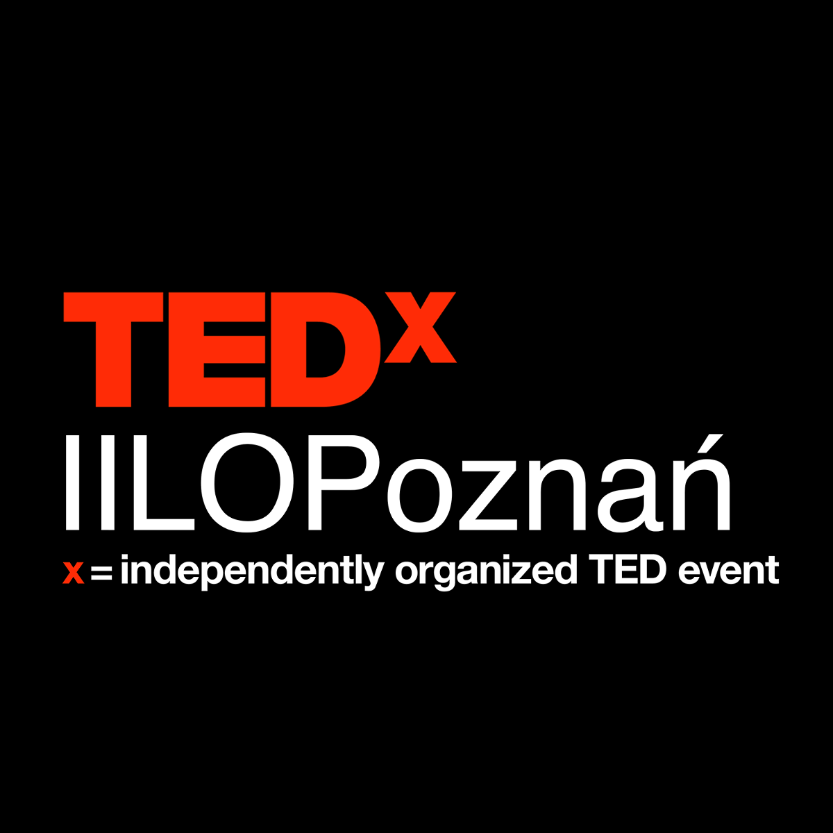 logo konferencji TEDx II LO Poznań - grafika artykułu