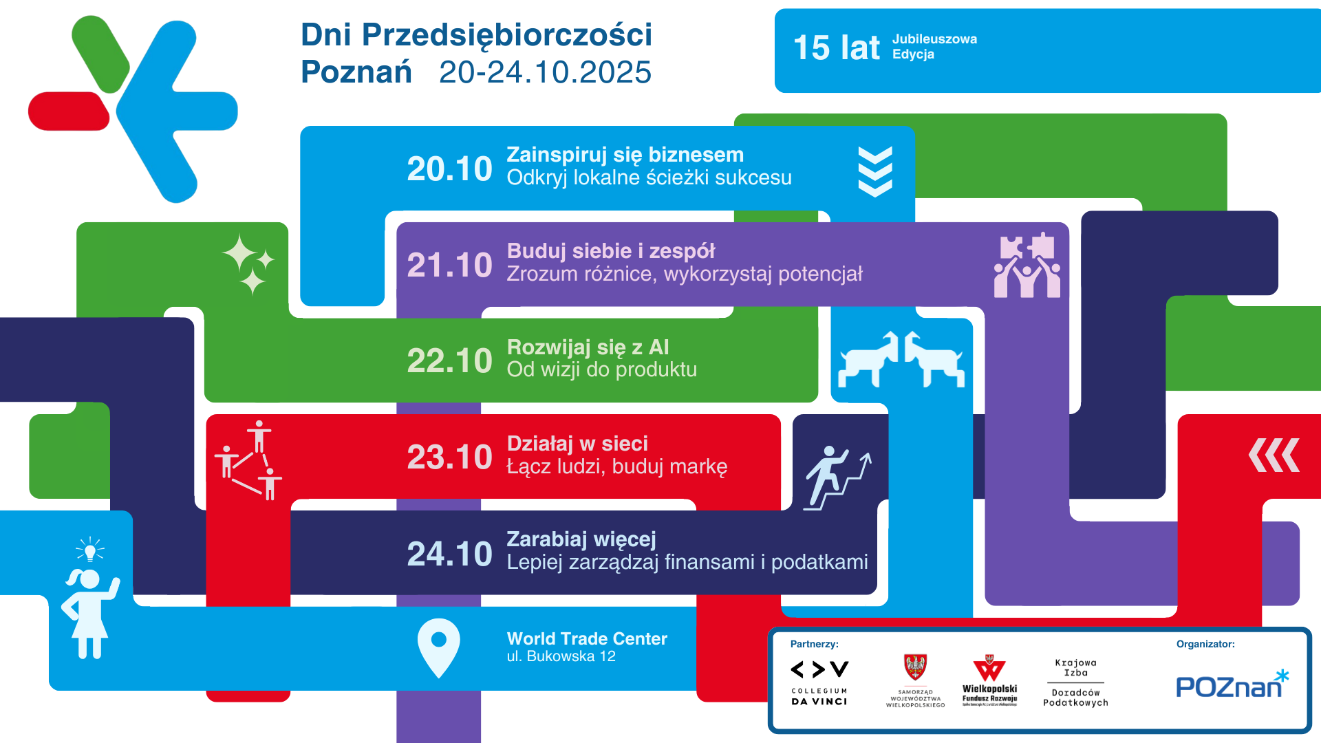 Grafika zapraszająca na Dni Przedsiębiorczości Poznań 2025 - grafika artykułu