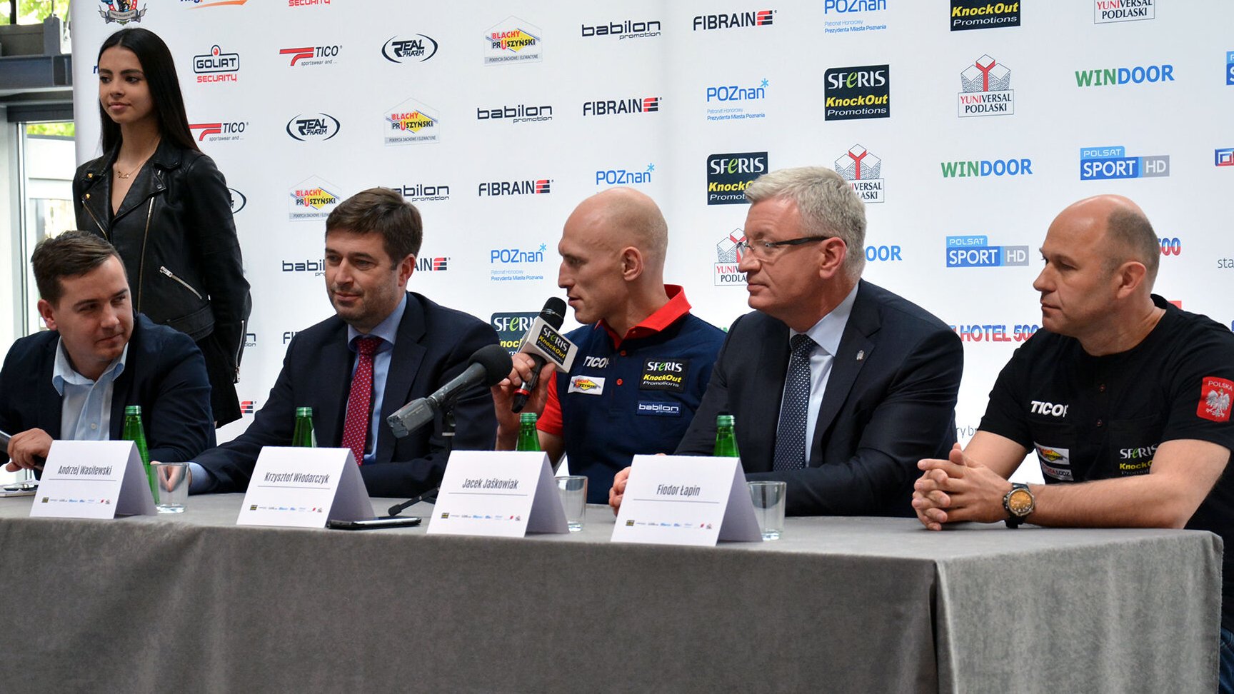 Konferencja prasowa dot. gali boksu