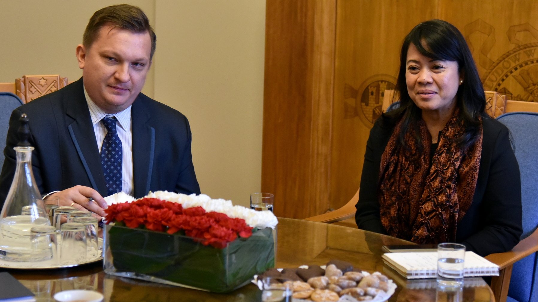 Siti Nugraha Mauludiah, ambasador Indonezji odwiedziła stolicę Wielkopolski.
