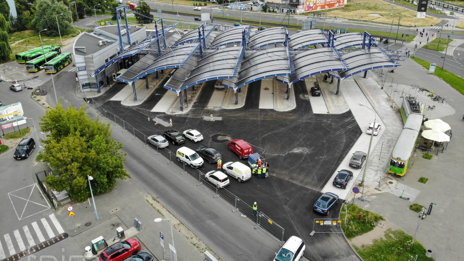 13 lipca autobusy wracają na wyremontowany dworzec Rataje fot. PIM