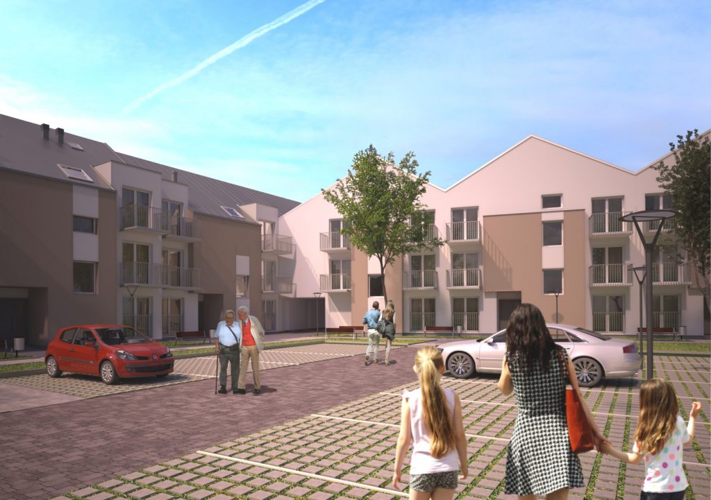 Poglądowa wizualizacja bloków przy Darzyborskiej - grafika artykułu