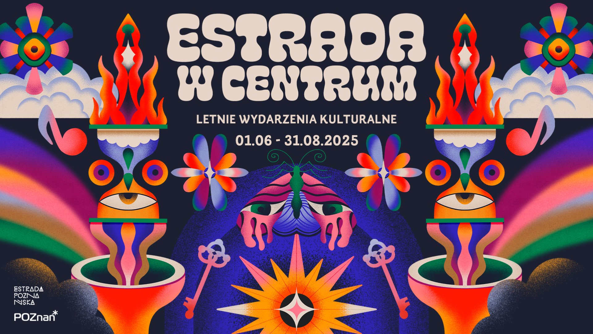 Plakat do cyklu "Estrada w centrum"