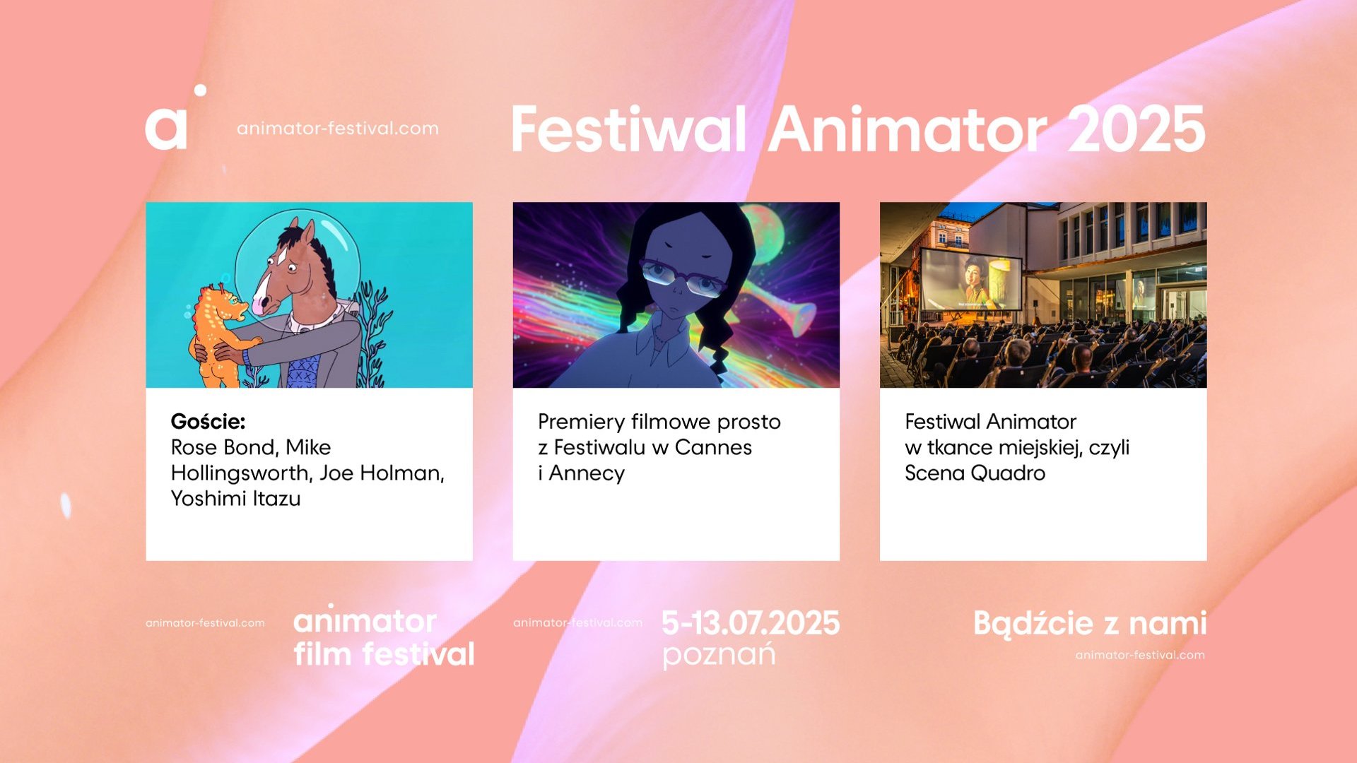 Plakat festiwalu Animator