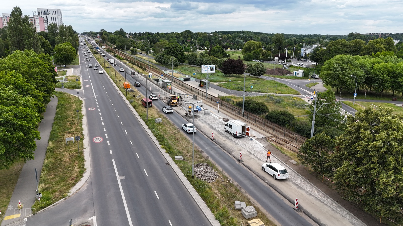 Galeria zdjęć z remontowanej ul. Warszawskiej - grafika artykułu