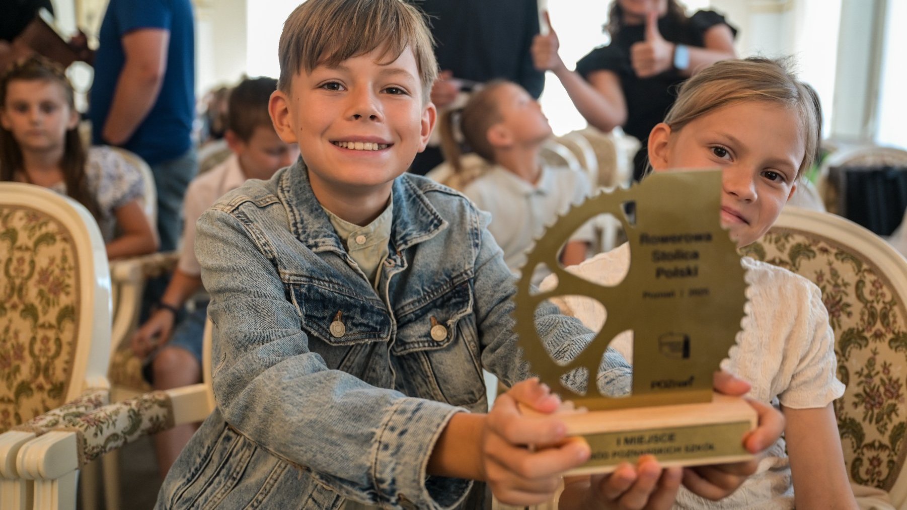 Galeria zdjęć z nagradzania szkół, które w czerwcu kręciły dla Poznania kilometry w ramach rywalizacji o tytuł Rowerowej Stolicy Polski