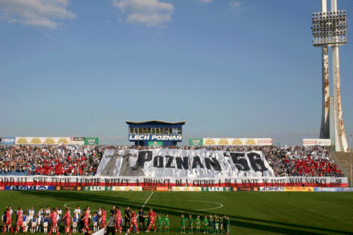 Wyjątkowa oprawa meczu Lecha Poznań - grafika artykułu