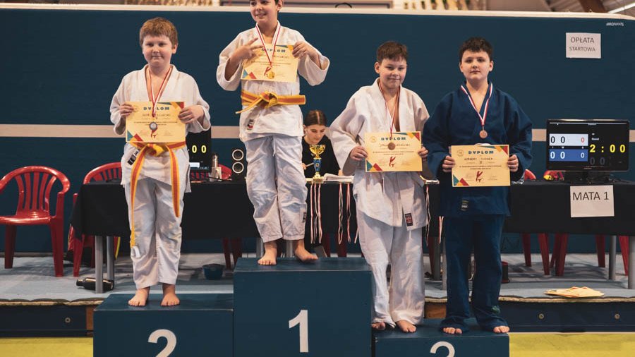 Noworoczny Turniej Judo Dzieci i Młodzików