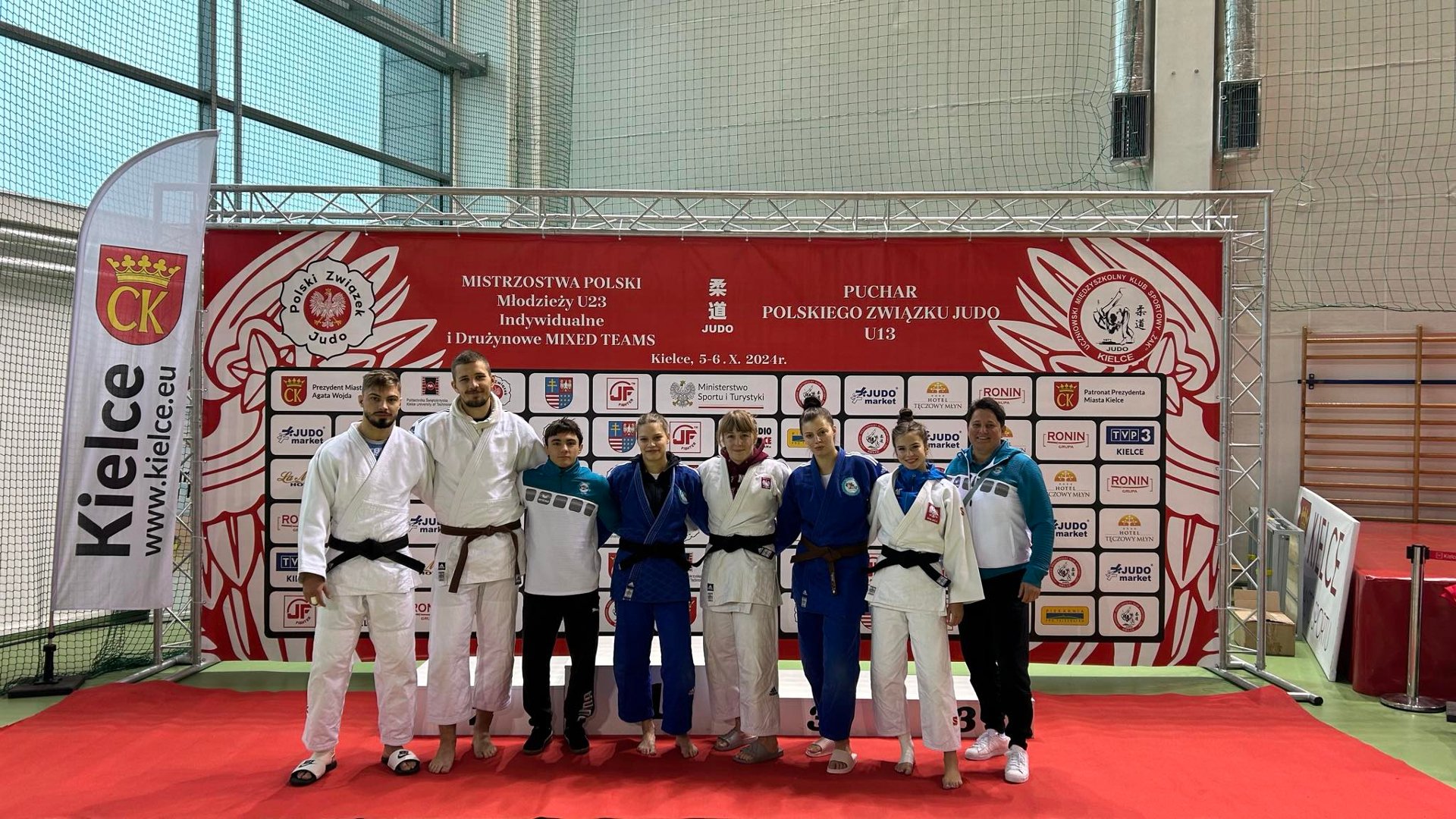 Zawodnicy Akademii Judo na Młodzieżowych Mistrzostwach Polski w judo - grafika artykułu