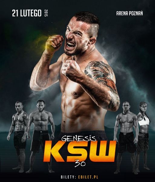 Plakat KSW 30: Genesis - grafika artykułu