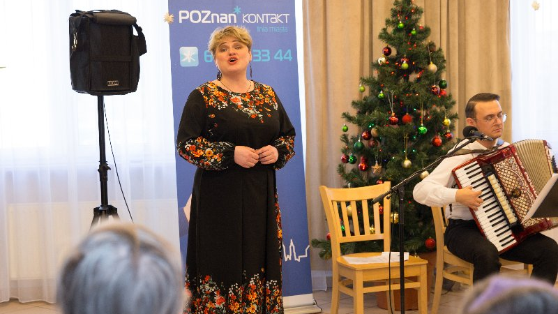 Koncert Noworoczny w Oddziale Domu Pomocy Społecznej, fot. Biuro Poznań Kontakt