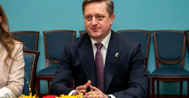 Wasyl Zwarycz, ambasador Ukrainy w Polsce.