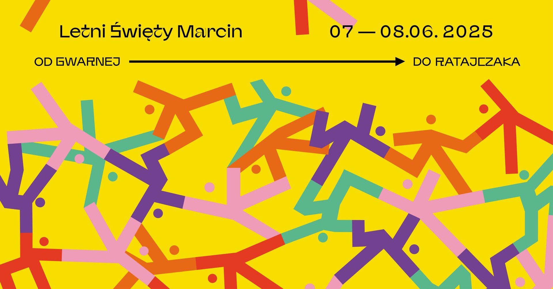 Plakat promujący wydarzenie Letni Święty Marcin - grafika artykułu
