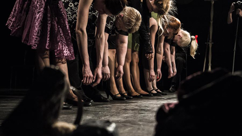 Spektakl Teatru Wiem Kiedy Nie Mogę. Fot. P. Bedliński