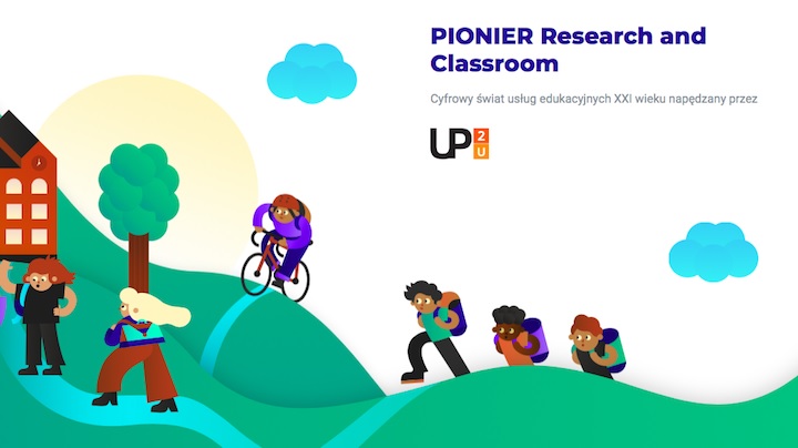 Wejdź w świat e-learningu z chmurą bezpłatnych usług PIONIER Classroom - grafika artykułu