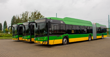 Nowe autobusy elektryczne na zajezdni