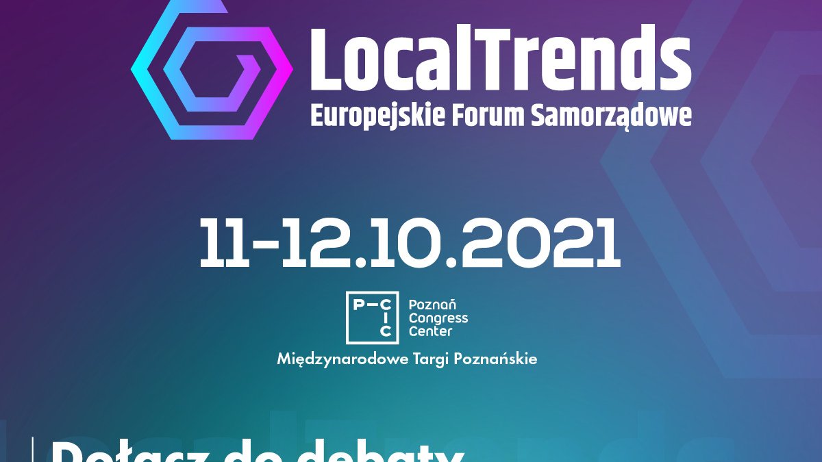 Grafika: na niebieskofioletowym tle nazwa wydarzenia, data i logo - grafika artykułu