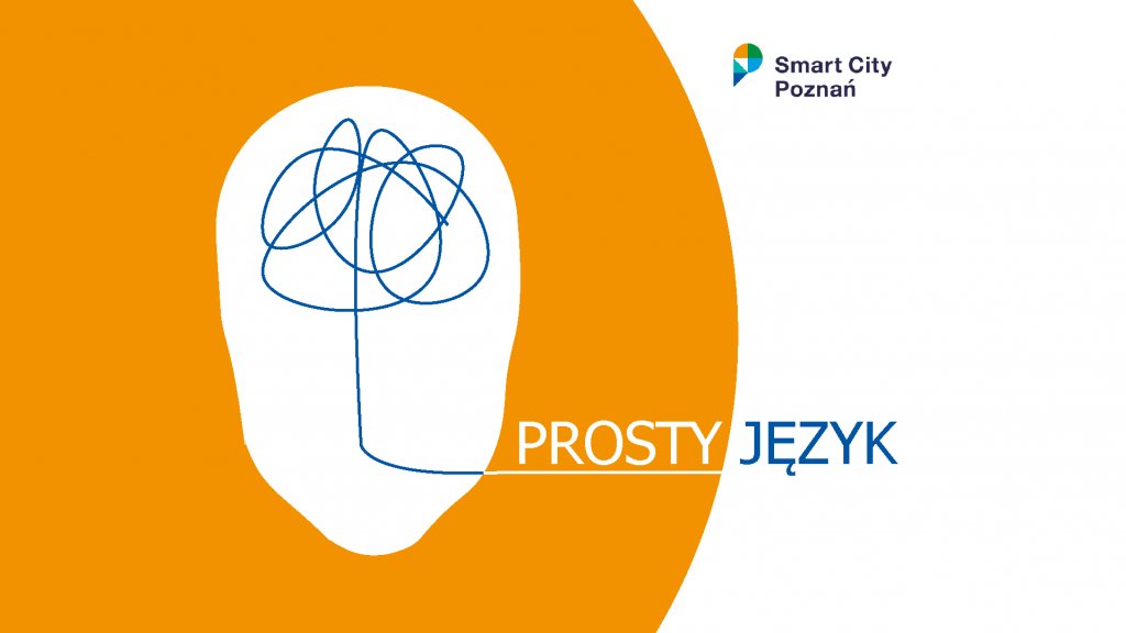 Na obrazku znajduje się napis prosty jezyk, z którego wychodzi linia symbolizująca trudny do rozwiązania węzeł. - grafika artykułu