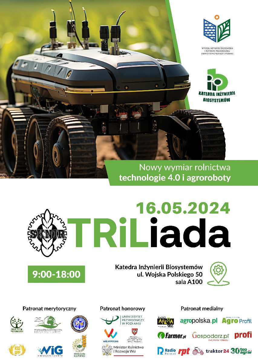 Na zdjęciu widać plakat promowanego wydarzenia triliada - grafika artykułu