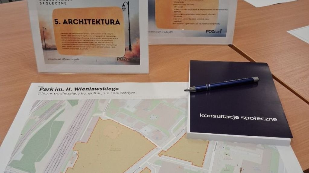 Spotkanie konsultacyjne dotyczące rewaloryzacji Parku Henryka Wieniawskiego i skweru Antoniny Kaweckiej