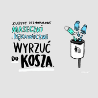 Odpady w czasie pandemii koronawirusa