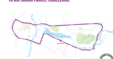 Bike Challenge - Mapa 18 km