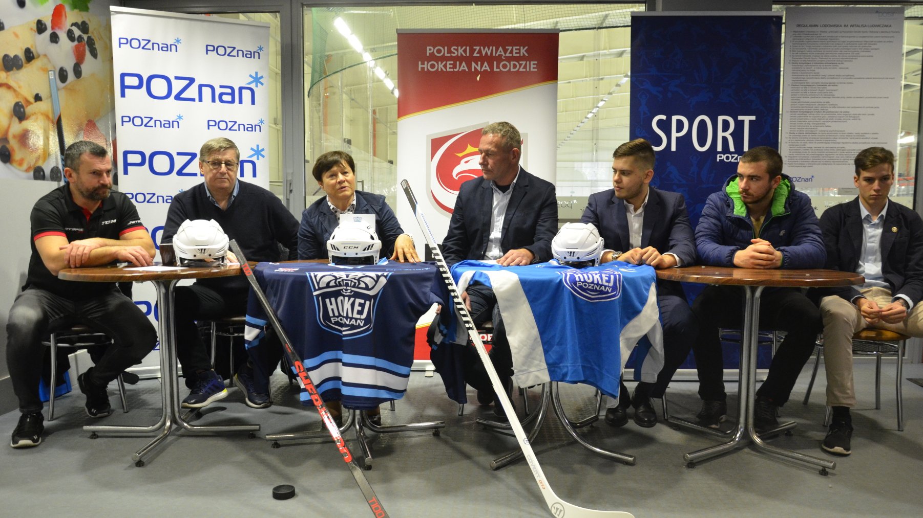 Konferencja prasowa Hokej Poznań fot. Wydział Sportu UMP