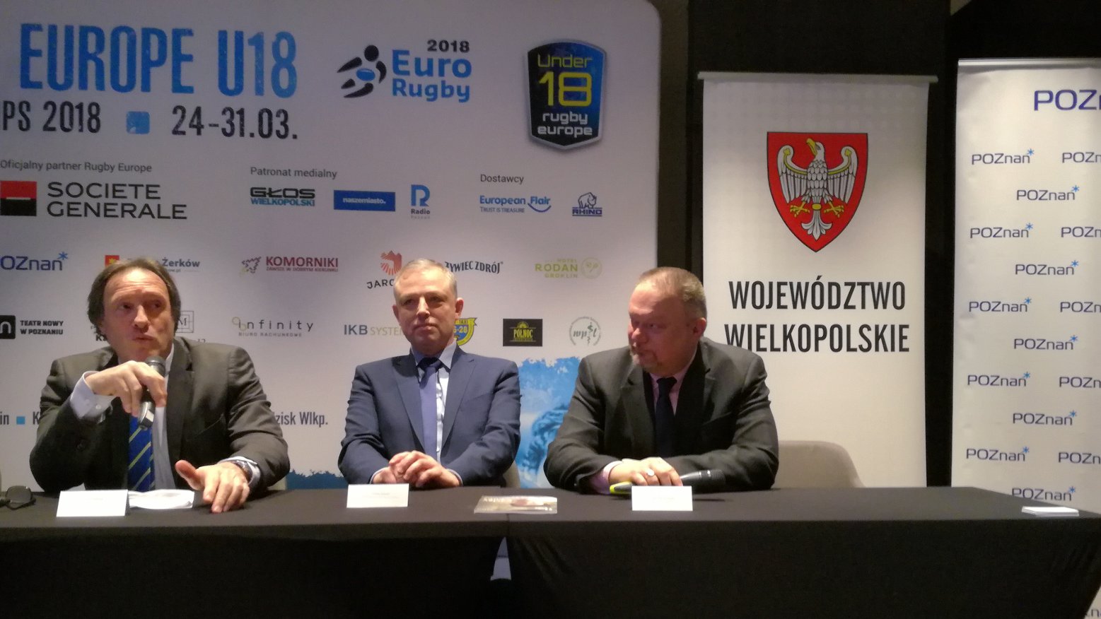 Konferencja prasowa Euro Rugby U-18