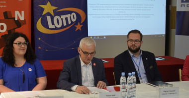 Konferencja prasowa Lotto Poznański Czerwiec '56
