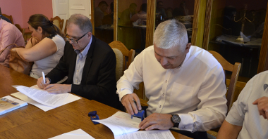 Podpisywanie umów na dofiansowanie zespołów ligowych 2019/2020