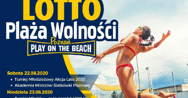 Plakat Lotto Plaży Wolności
